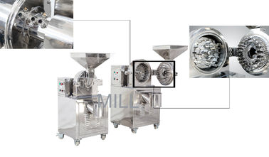 Stainless Steel Industrial Powder Grinder Machine Medicine Processing Durable