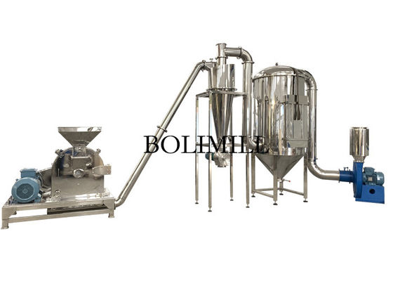 Dry Cassava 1400rpm 100kg/H Fine Powder Grinding Machine