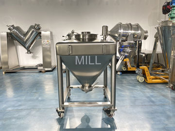 kopen 800L de vacuüm Verwijderbare Farmaceutische Tank SUS 304/316L van de Poedervultrechter voor Transportband online manufacture