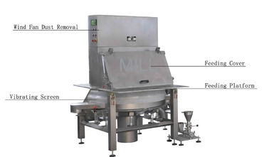 Vegetable Processing Vacuum Conveyor For Industrial Application For Rice Powder