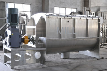 Double Ribbon Horizontal Plough Mixer Whey Powder Mixer Blender Medicine Processing