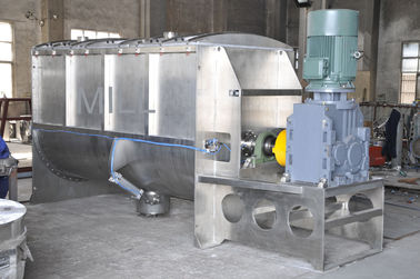 Double Ribbon Horizontal Plough Mixer Whey Powder Mixer Blender Medicine Processing