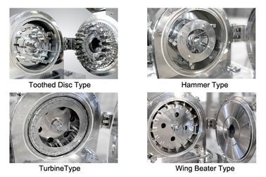 Small Fine Powder Grinding Machine Video Technical Support Stainless Steel