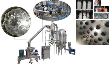 Stainless Steel Mikro Pulverizer , Industrial Super Fine ACM Pulverizer Machine
