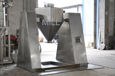 Stainless Steel Square Cone Ribbon Mixing Machine , Industrial High Speed Mixer