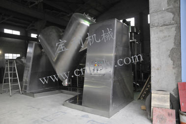 Small V Shape Powder Mixer Bin Blender Field Installation Pharmaceutical