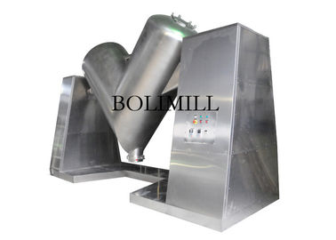 High Mixing Effciency V Powder Mixer Stainless Steel Oatmeal Chemicals Processing
