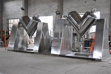 Wheat Dry Chemicals 1500L V Powder Mixer Corrosion Resistant