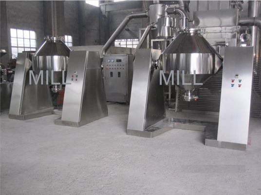 W Shape Double Cone Dry 180L Food Powder Mixer Easy Operation
