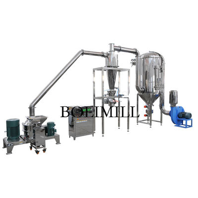SS316 Moringa Leaf 800Kg/H Ultra Fine Powder Grinder