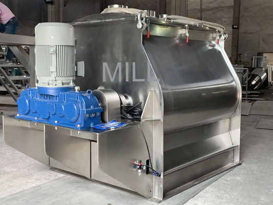 Animal Feed Twin Shaft 2000KG Paddle Mixing Machine