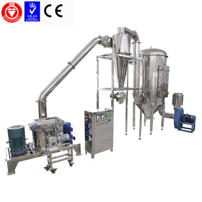 Dry Tea SS304 Particle 10mm Fine Powder Grinding Machine