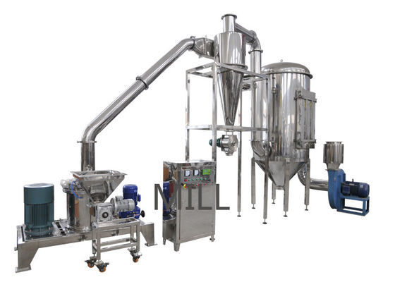 Superfine Moringa Leaf 100Kg/H Fine Powder Grinding Machine