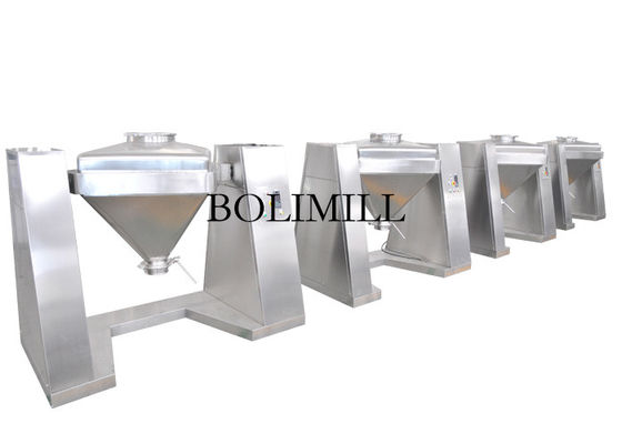 Cosmetic Square Cone 12 Rpm Powder Mixing Machine