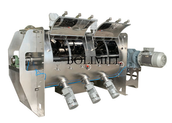 Food Particle Plough Agitator SUS304 Powder Mixing Machine