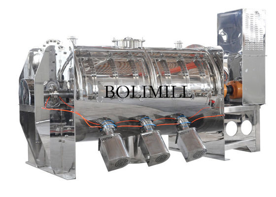 Tubular Powder Horizontal Plough Mixer Blender Machine